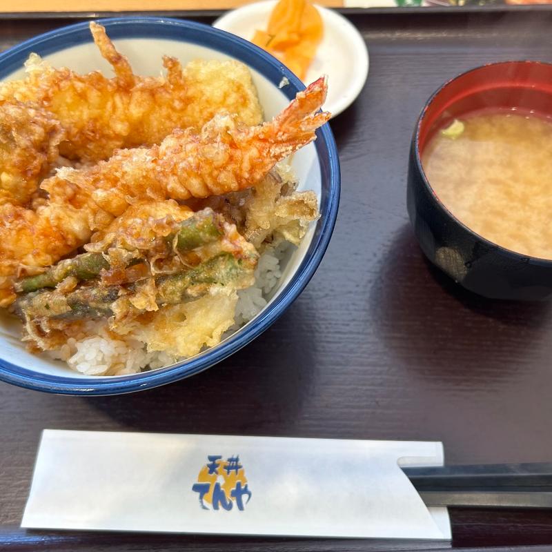 オールスター天丼(天丼てんや 昭島モリタウン店)