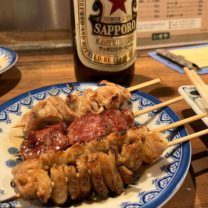 焼き鳥(いせや 総本店)
