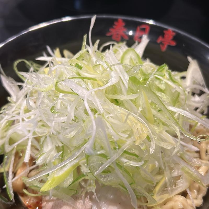 醤油油そば（中盛り）(春日亭 名古屋駅西店)