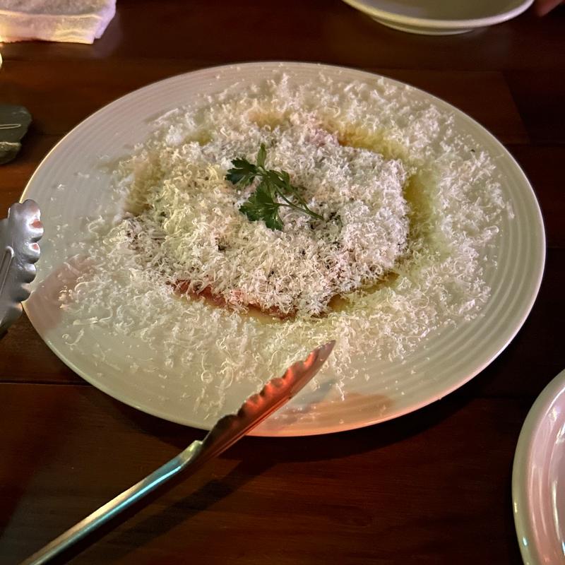 自家製スモークサーモンのカルパッチョ(ズイジ（zuiji）)