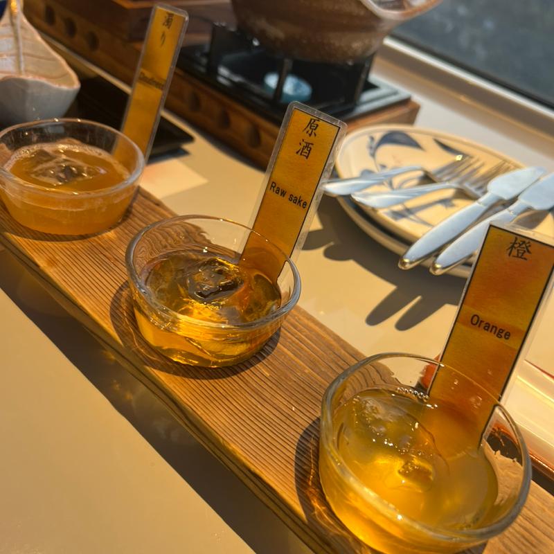 梅酒飲み比べ(南紀白浜 浜千鳥の湯 海舟)