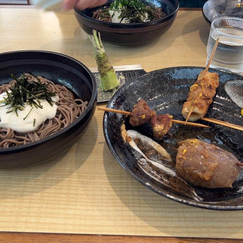 とろろ蕎麦おでん5本　入湯料セット(湯元屋 )