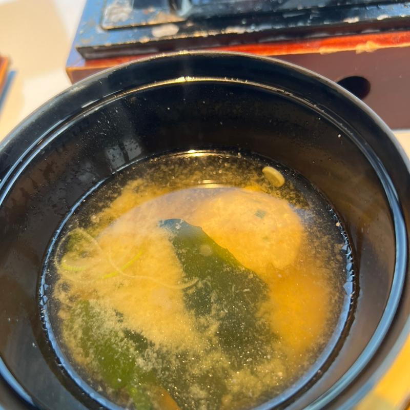 味噌汁(南紀白浜 浜千鳥の湯 海舟)