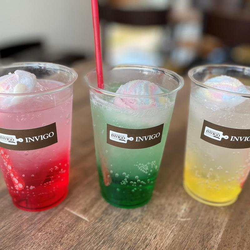 パステルクリームソーダ(Sandwich&Cafe INVIGO)