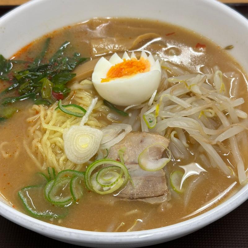 味噌豚骨ラーメン(岩手県庁生活協同組合食堂部)