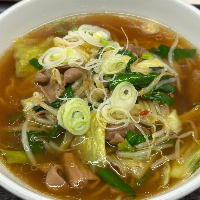 ホルモンラーメン(岩手県庁生活協同組合食堂部)