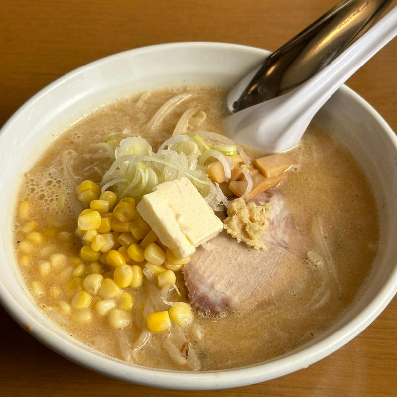 味噌バターコーンラーメン(サッポロラーメン 大銀杏)