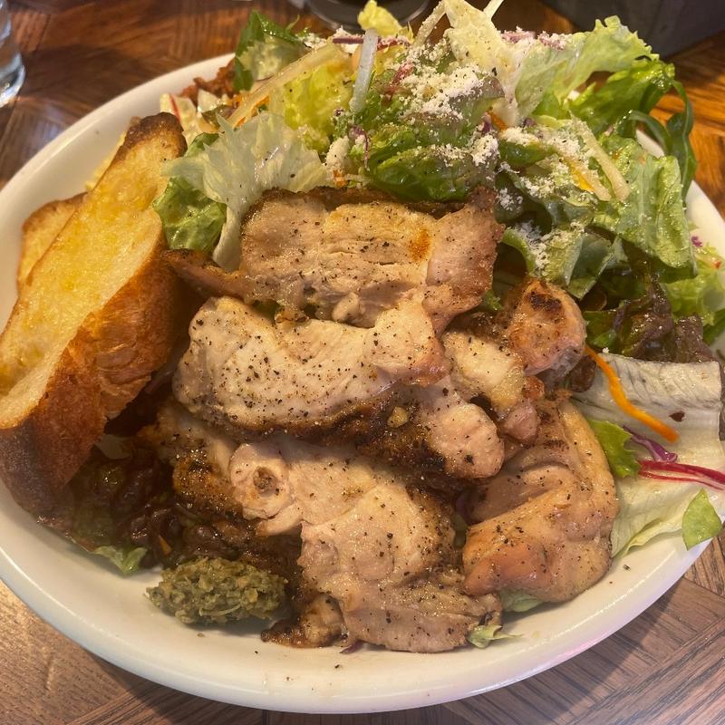 グリルチキンプレート(イタリアン食堂 MAS)