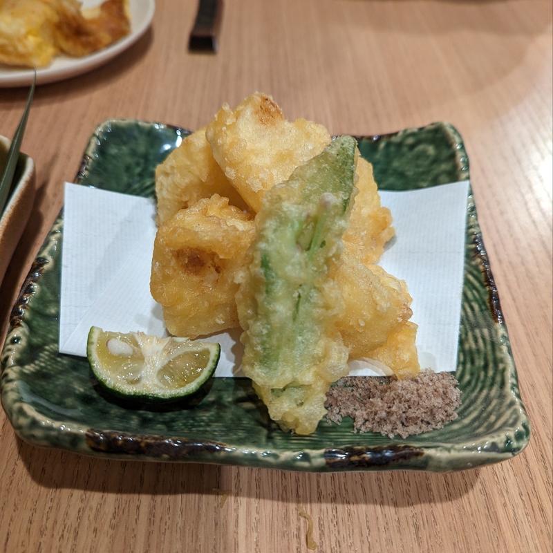 大根のから揚げ(海鮮原始焼居酒屋 ろば炭魚 赤羽本店)