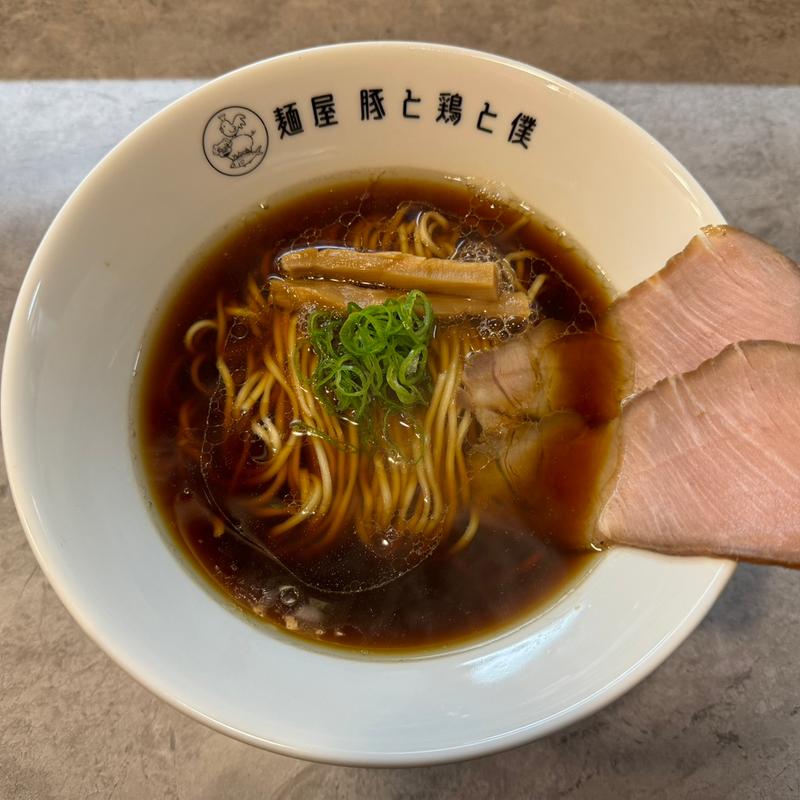 地鶏醤油ラーメン(麺屋豚と鶏と僕)