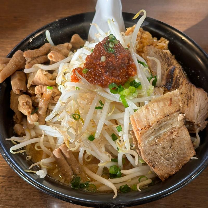 ホルモン辛味噌豪めん(豪ーめん 盛岡南店)