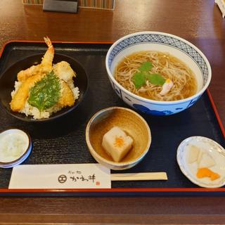 天丼定食(そば処かわ井)