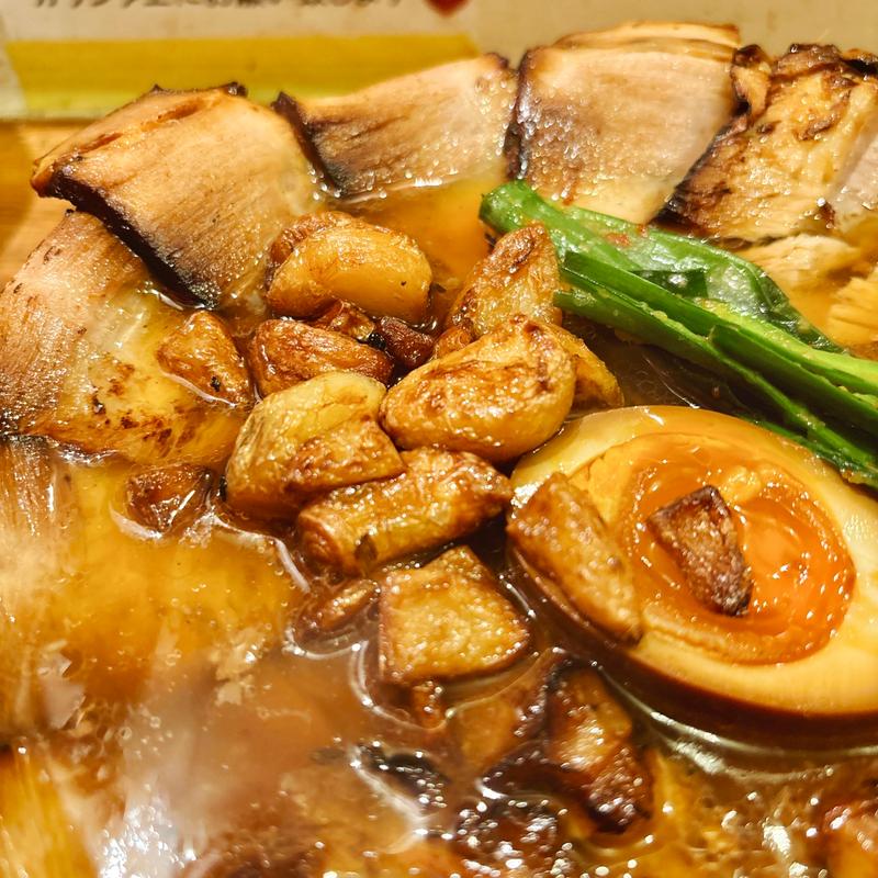 にんにく(焼豚ラーメン三條 葛飾店)
