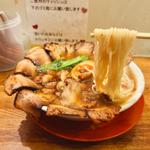 焼豚ラーメン、肉盛(2倍)、にんにく(焼豚ラーメン三條 葛飾店)