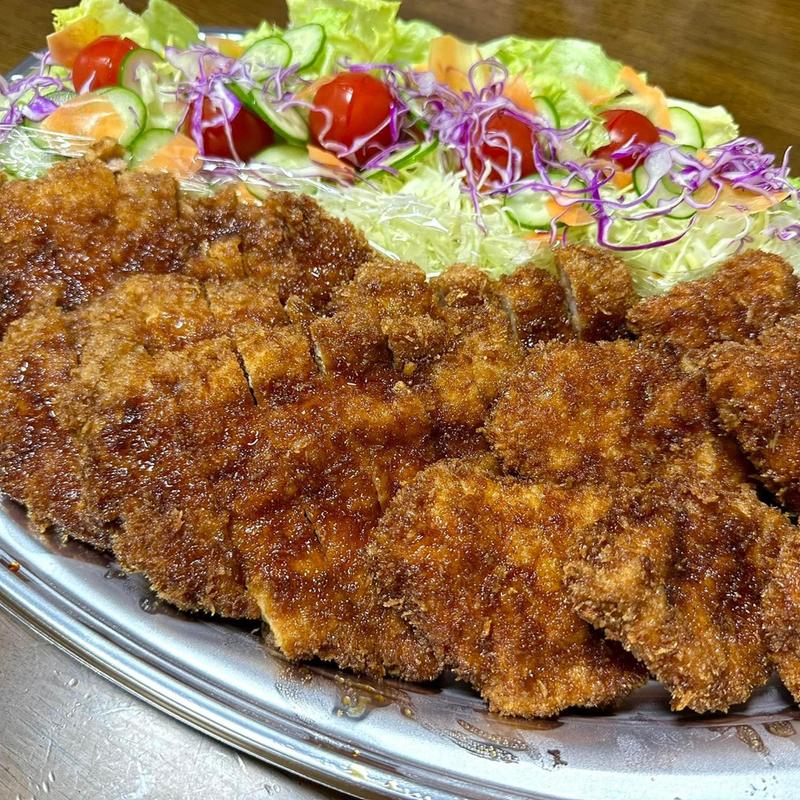 ヒレとロースのとんかつ皿盛5人前テイクアウト(味郷)