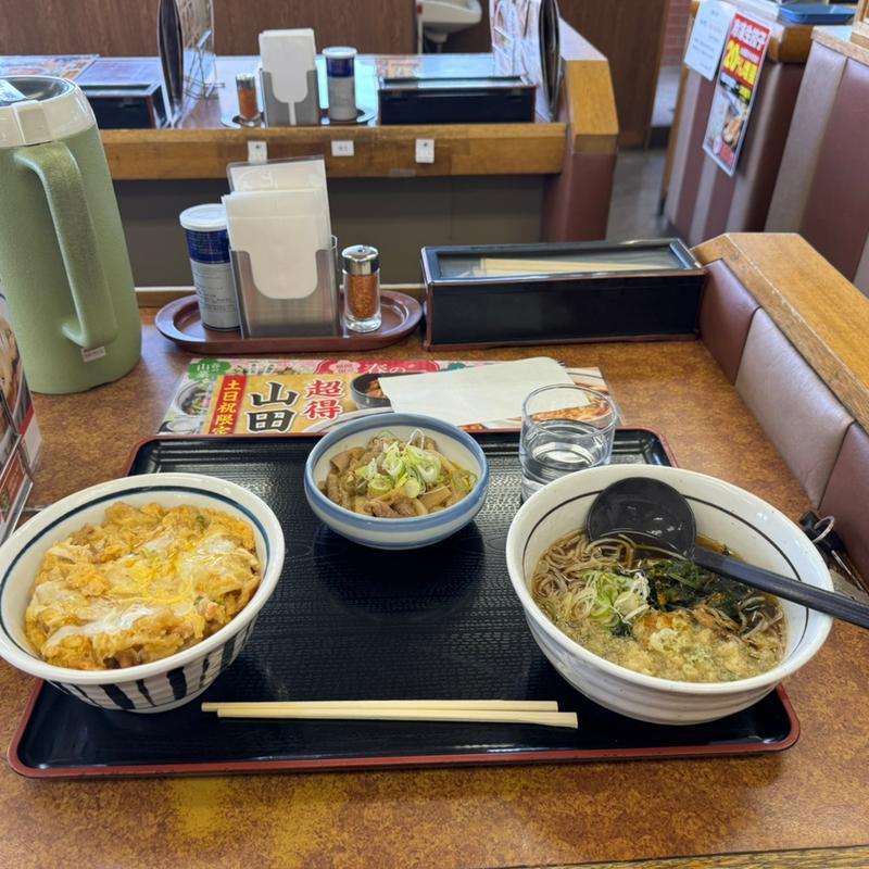土日限定　山田セット(山田うどん食堂 鴨田店)