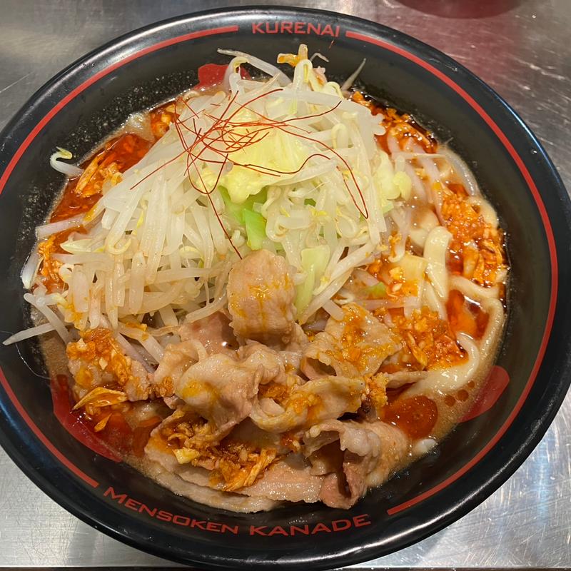 紅ラーメン(麺創研 紅-KURENAI-)