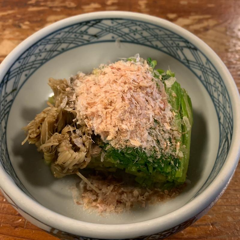 せりのおひたし(泰明庵)