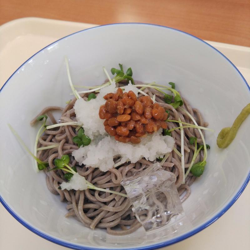 おろし納豆そば(アオハル)