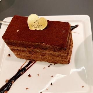 オレンジ香るチョコレートケーキ(GODIVA cafe Tokyo)