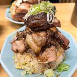 チャーシュー炒飯＋大盛り(かし亀)