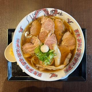 神の醤油チャーシュー(太麺)(心温食堂(神))