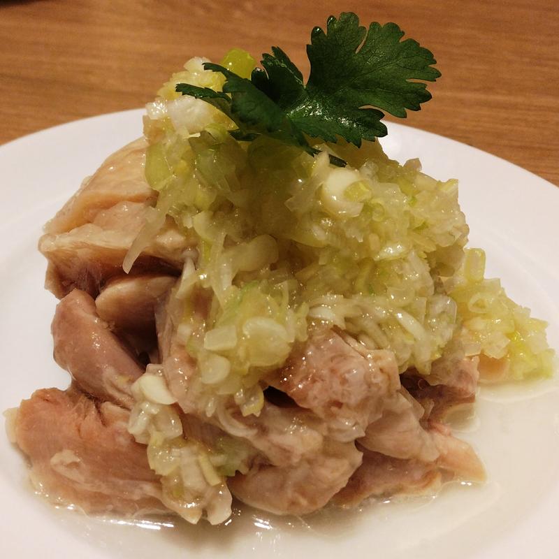 蒸し鶏ねぎソース(鼎泰豐 ラゾーナ川﨑プラザ店)
