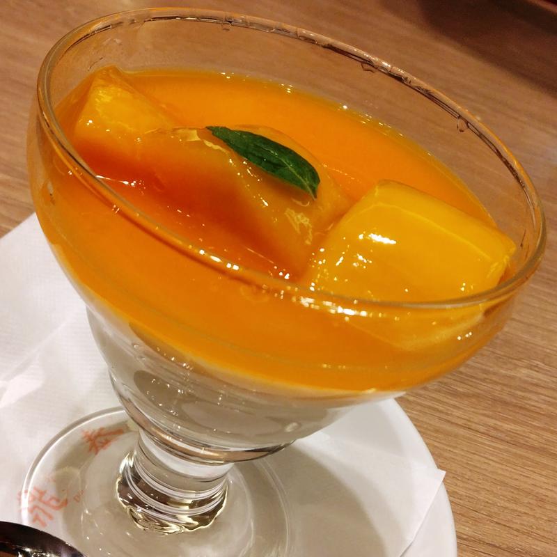 マンゴー杏仁豆腐(鼎泰豐 ラゾーナ川﨑プラザ店)