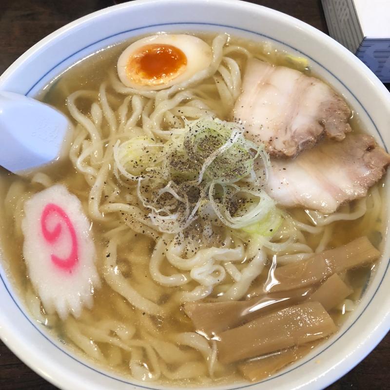 しょうゆらーめん【大盛】(手打ちらーめん麺之介)