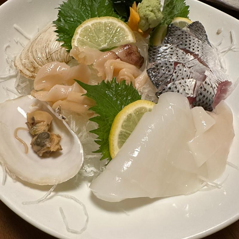 ケンサキイカ、このしろ、白ミル貝(和が家)