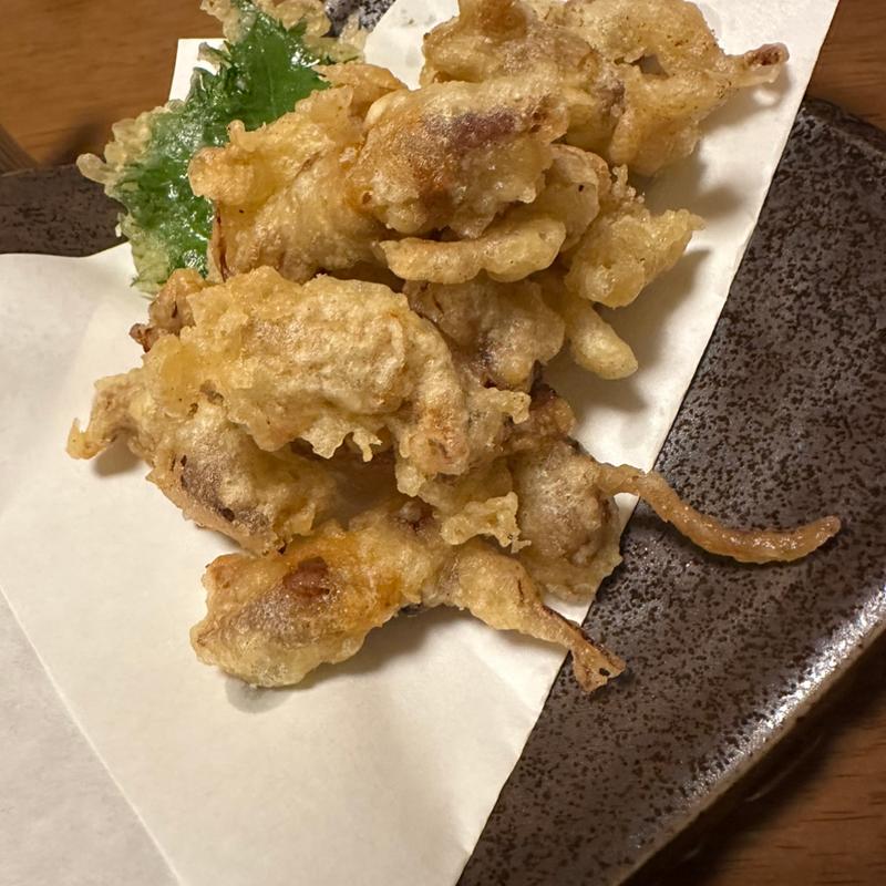 ホタルイカのてんぷら(和が家)