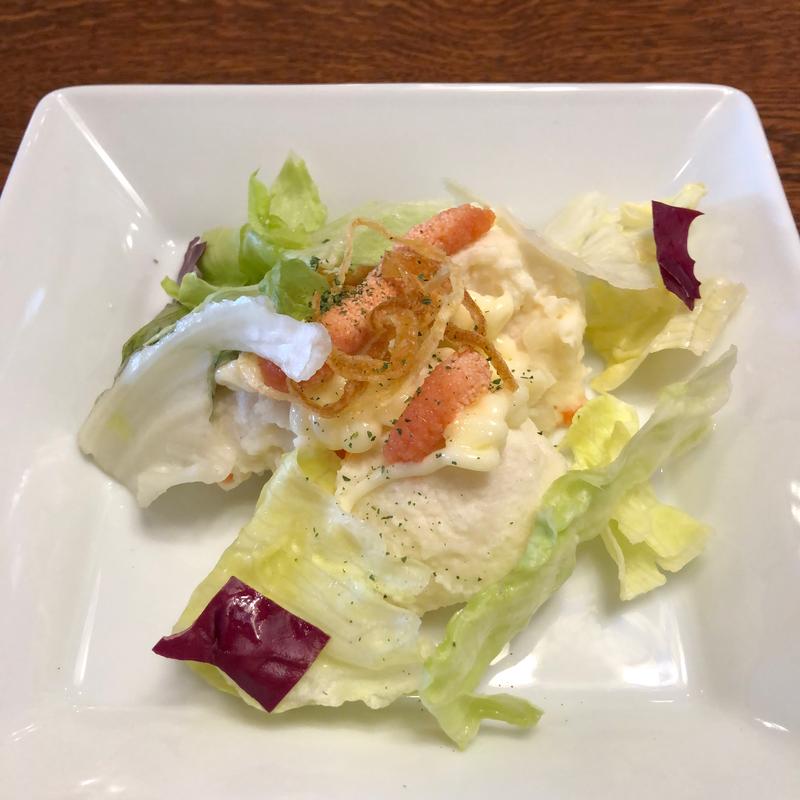 "ほくほく"明太ポテトサラダ(トマト＆オニオン 我孫子店)