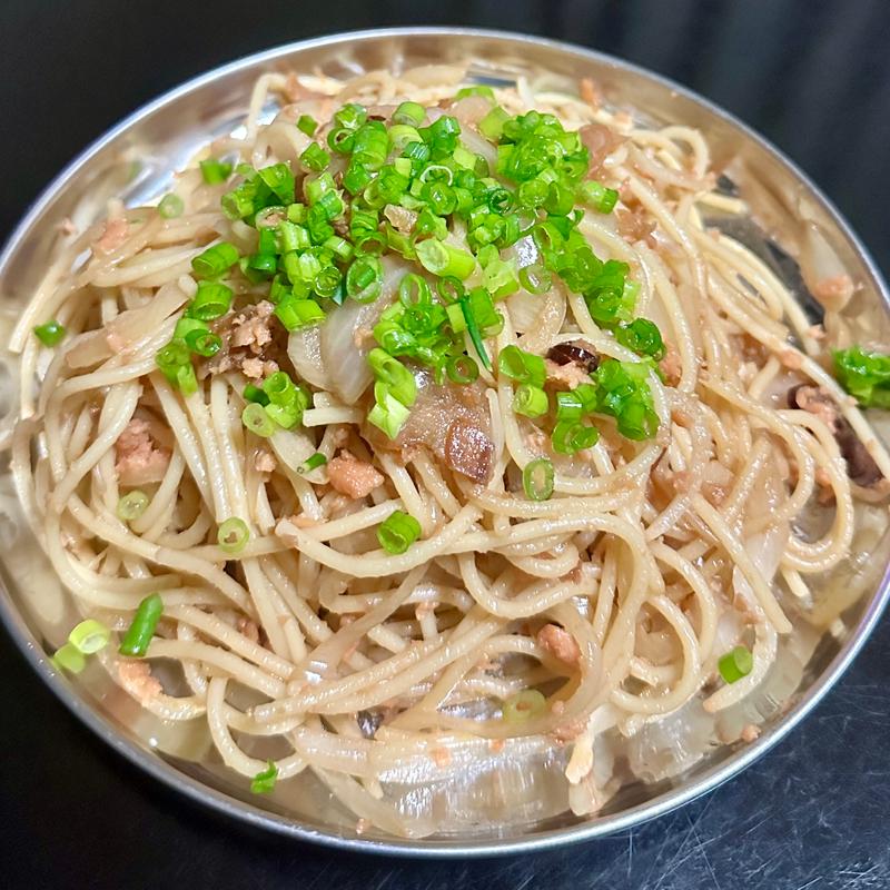 鮭フレークの和風ペペロンチーノ(ベルクス 東墨田店)