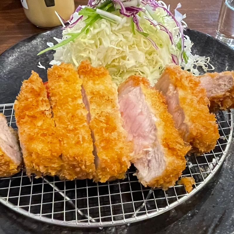 特ロースかつ定食(とんかつ仁)