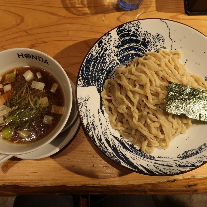 自家製手揉みつけめん醤油(本田麺業 神田西口駅前店)
