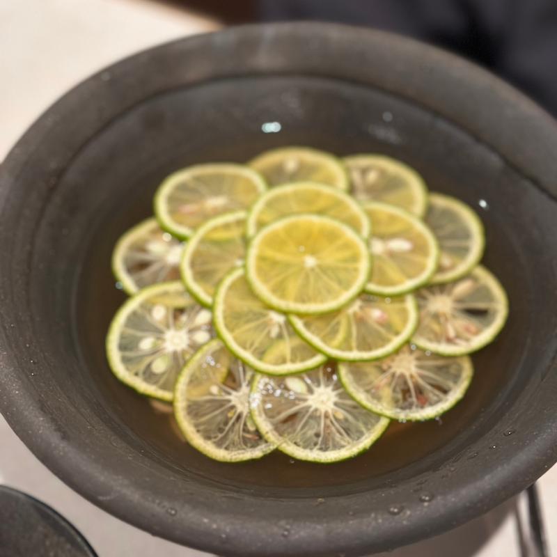 すだち蕎麦(焼肉屋斎野 平野西店)