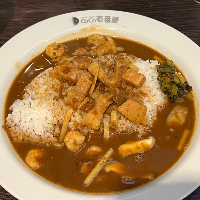 魯肉スパイスカレー(カレーハウスCoCo壱番屋 小倉京町店)