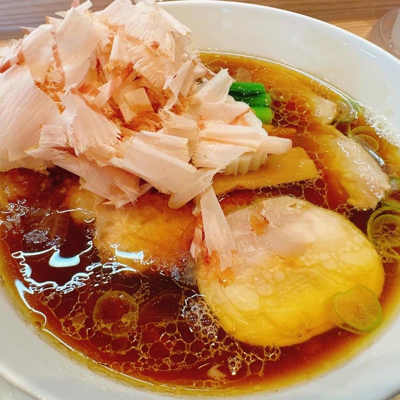 極上鰹節の中華そば(中華そば深緑)