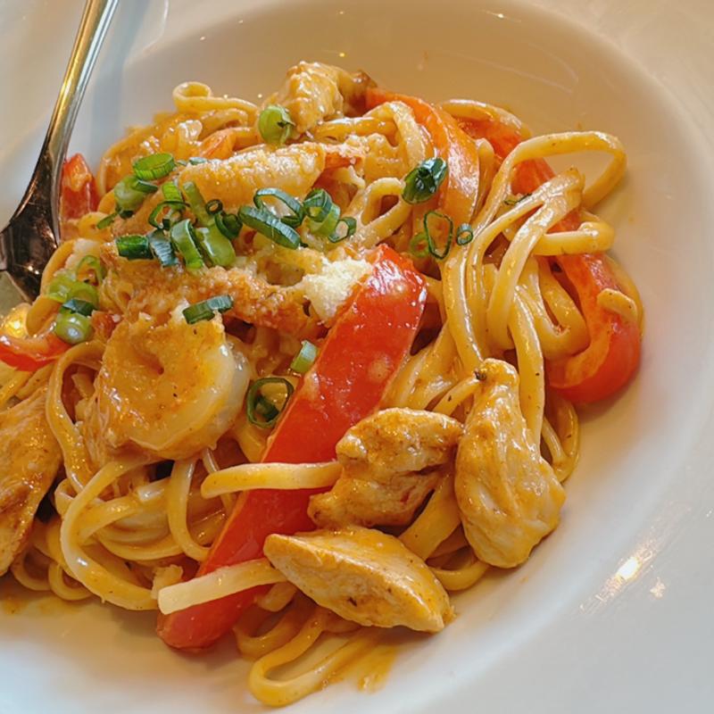 ケイジャンシュリンプ&チキンパスタ(TGI FRIDAYS MM21 クロスゲート店)