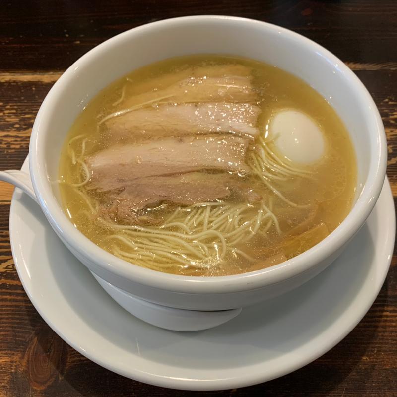 塩ラーメン全部のせ(如水 本店 （じょすい）)