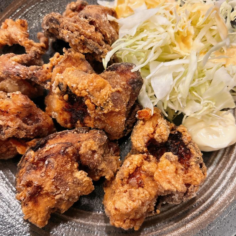 哲ちゃんのから揚げ定食(海鮮食堂はるこ)