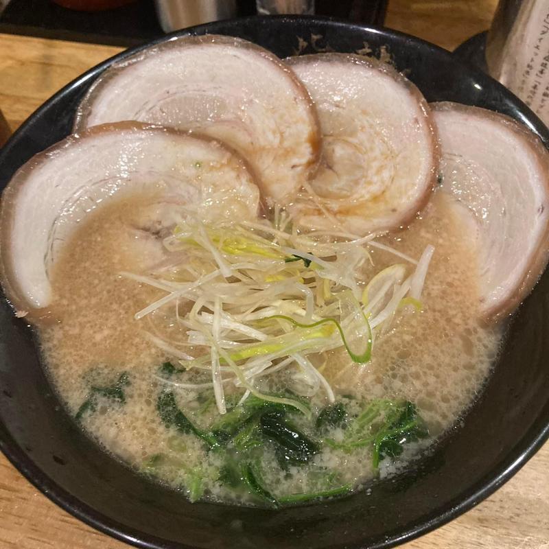 チャーシューメン(城南らーめん紫龍 銀座店)