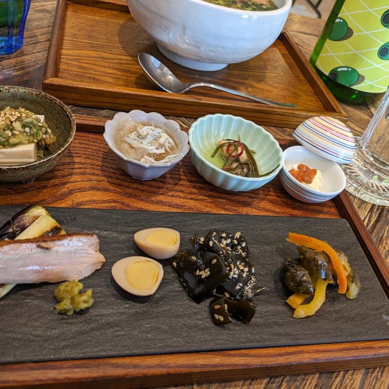 9品目の八寸(Shiny Owl HEALTH NUT)