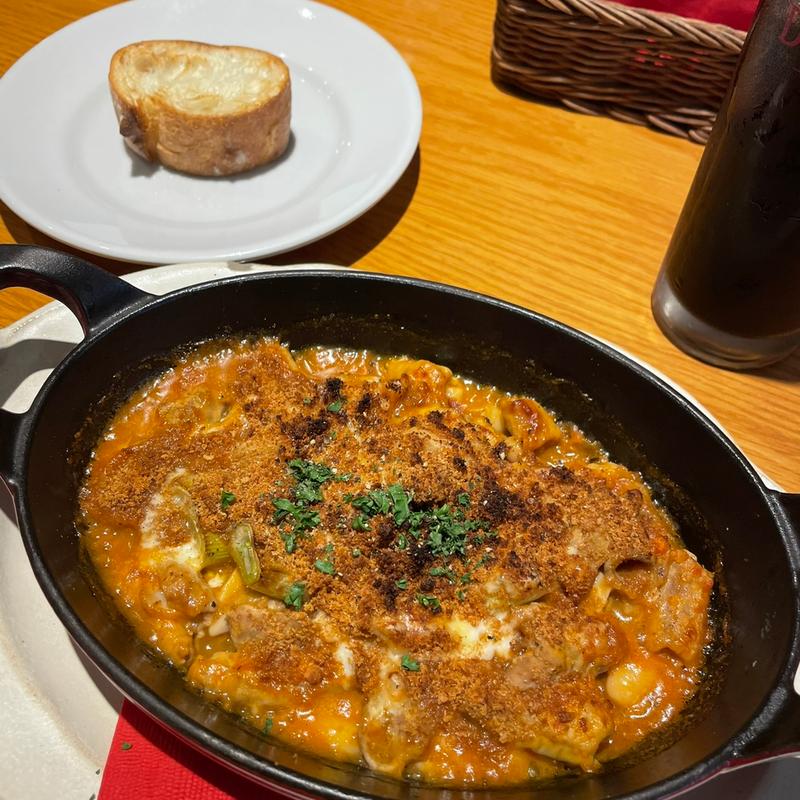 豚モツと焼きネギのアバグラタン(oliver)