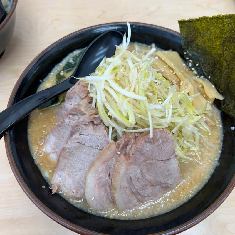 ネギ味噌チャーシューメン大盛(ラーメン屋セキグチ)