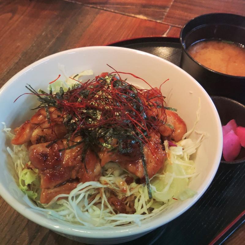 鶏丼(たいむカフェ )