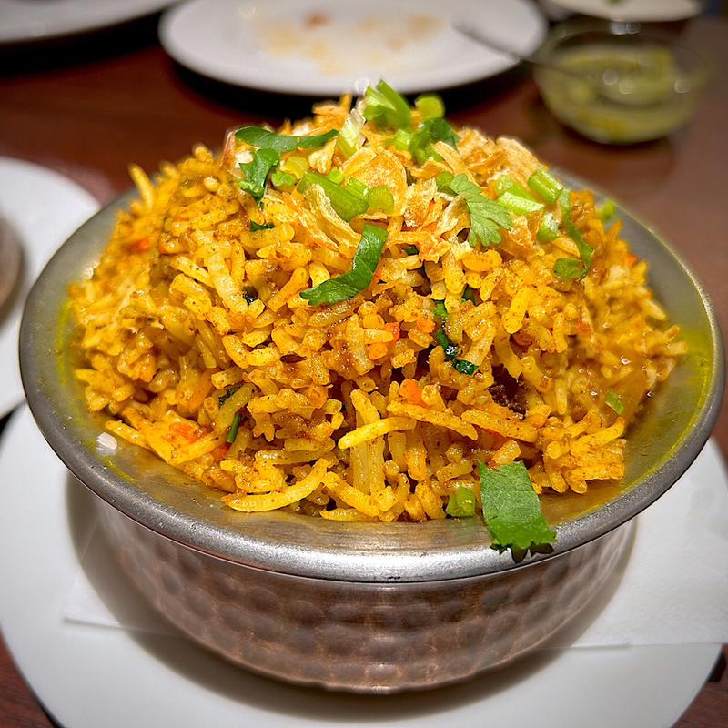 マトンビリヤニ(ニルワナム 銀座店)