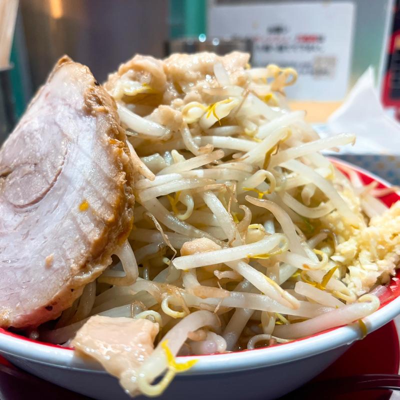 まるじろう　大　野菜マシ(ラーメン箕輪家 中野旗艦店)
