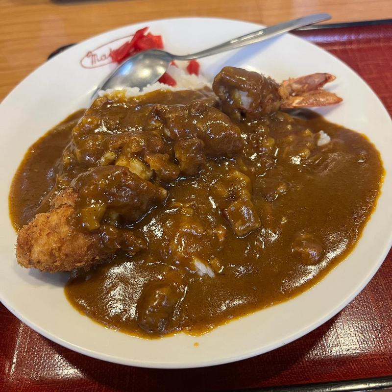 えびカレー(ますや食堂)