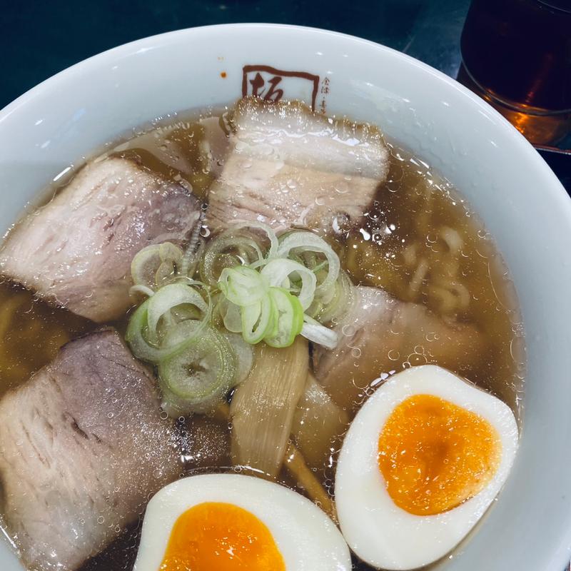 味玉ラーメン(喜多方ラーメン坂内 多摩センター店)